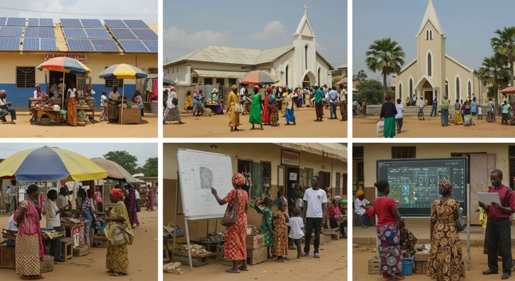 AI in Schools, Churchs and Markets